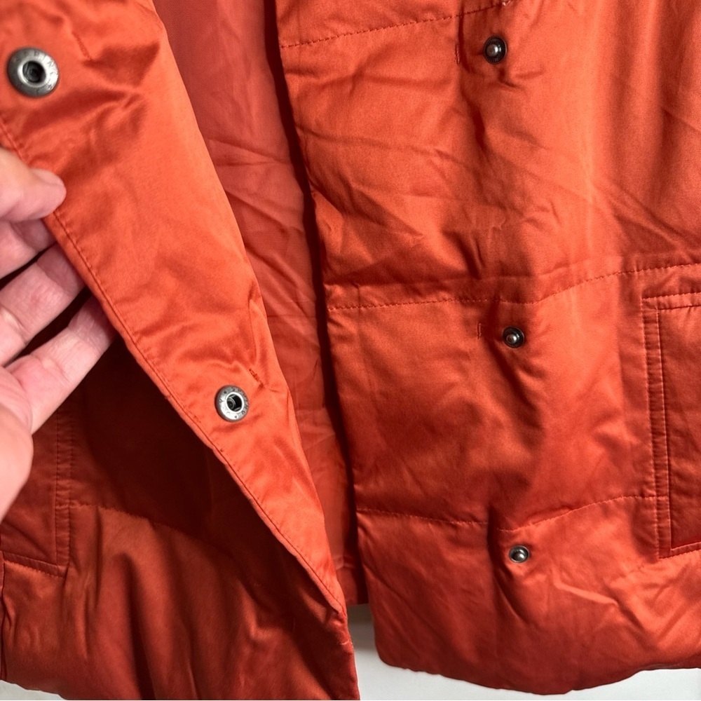J. Jill Vibrant Orange Quilted Vest - Picture 4 of 8